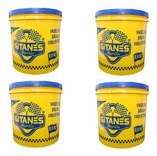 4 Vaselina Solida 3kg - Gitanes