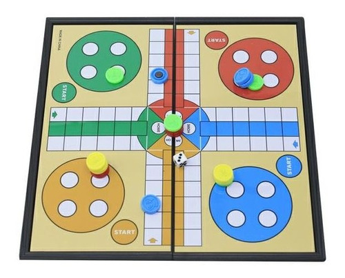 Ludo Juego Magnético 18x18cm Diversión Niños/ Smart Business