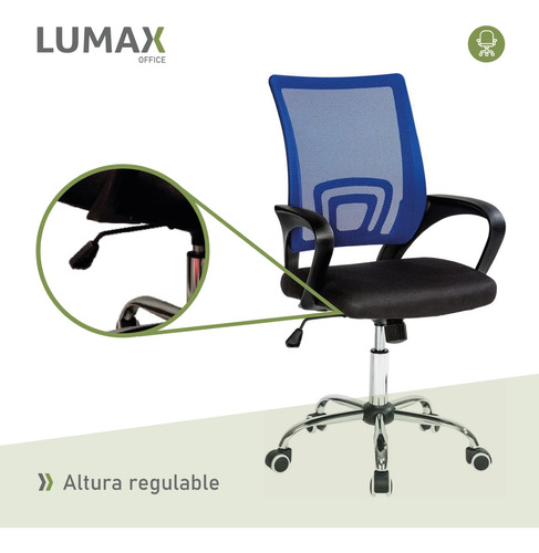 Imagen 5 de 7 de Silla Ejecutiva Escritorio Ezri Mesh Colores Muebles Metinca