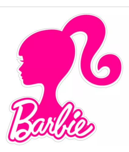 Adorno De Barbie 55cmx 55 Cm 