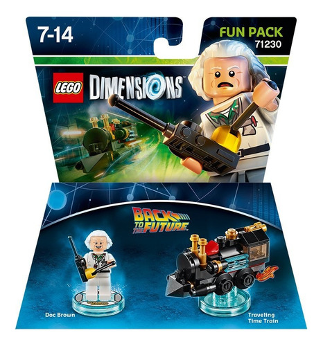 Lego Dimension Fun Pack Doc Brown Back To The Future