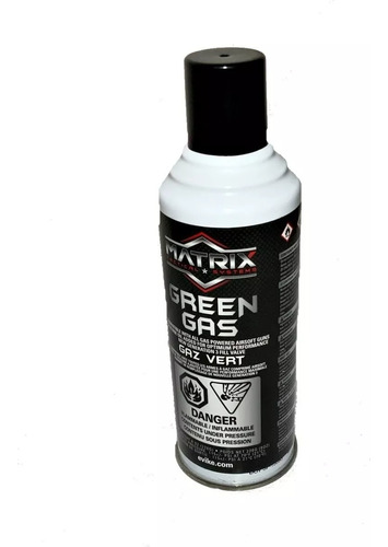 Bote 8oz Matrix Green Gas Silicona Marcadora Airsoft