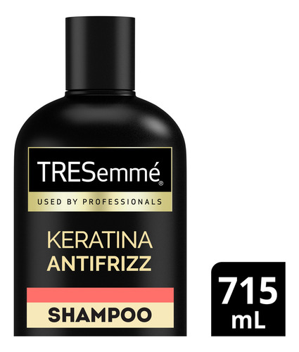 Tresemme Shampoo Keratina Antifrizz Ácido Hialurónico 715 Ml
