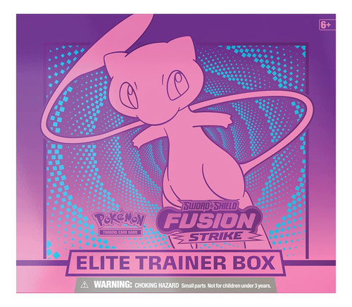 Pokémon Tcg: Sword Shield Fusion Strike Elite Trainer Box: 8