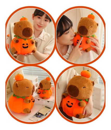 Peluche Transformable De Calabaza, , Figura De , Dibujos