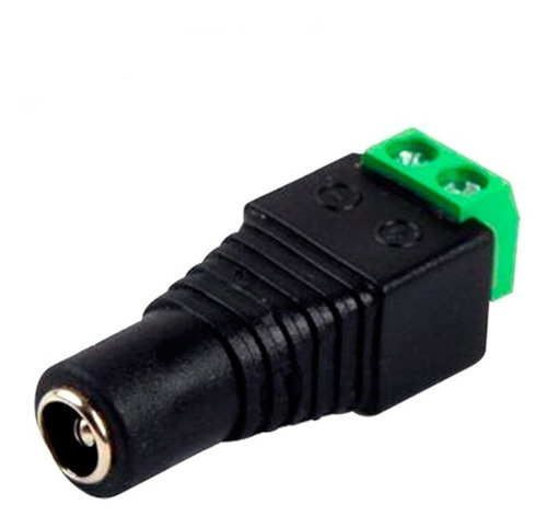 Conector Corriente Plug 2.1mm 12v Hembra Cctv/alarma 12 Unid
