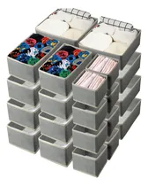 Comprar Organizadores De Ropa Interior Juego De 24 Organizadores