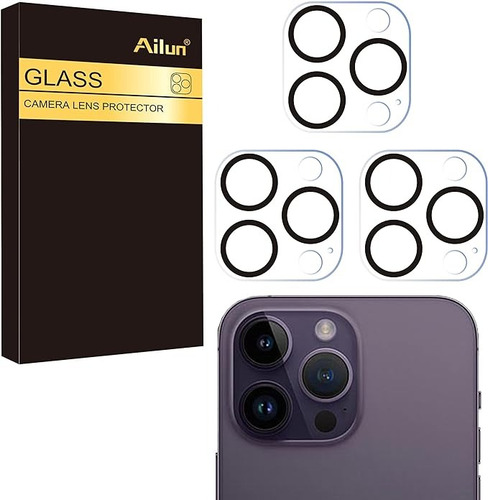 Ailun 3 Protectores De Lente Cámara Para iPhone 16 Pro