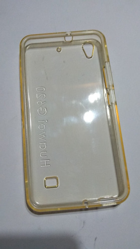 Funda Huawei G620 Transparente Tpu Usada Celular Celu