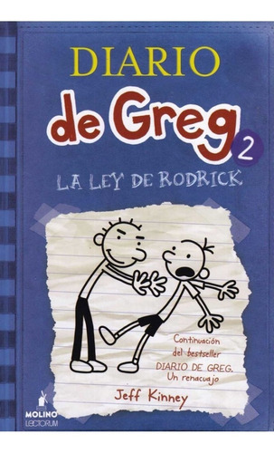 Libro Diario De Greg 2: La Ley De Rodrick