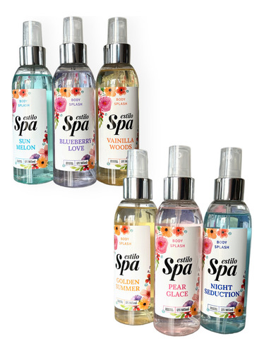 Body Splash Sun Melon Estilo Spa Locion 165 Ml X1 Perfume