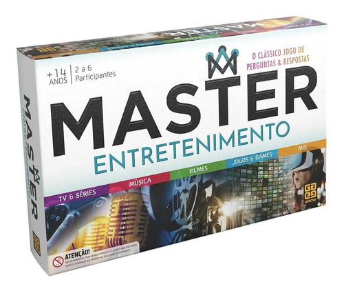 Jogo De Mesa Master Entretenimento - Grow