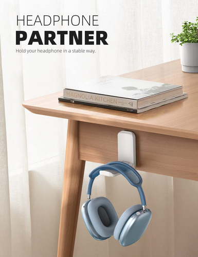 Soporte Para Auriculares Gancho Adhesivo Para Auriculares Cl