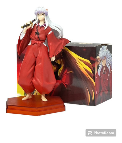 Figura De Inuyasha Pvc 19cm Anime En Caja Colección 