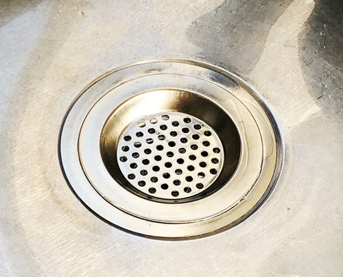 Imagen 2 de 8 de Set X6 Rejilla Filtro Desagote Pileta Bacha Cocina Acero Inx