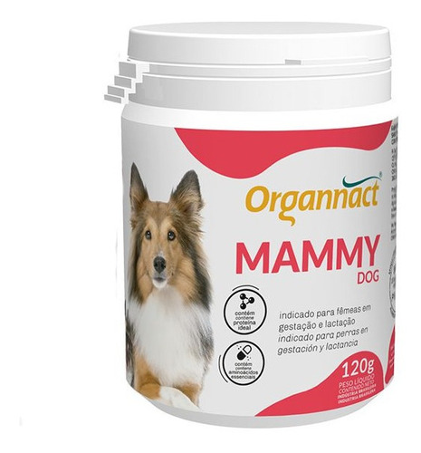 Mammy Dog 120 Gr Promoção - Organnact - Envio Imediato
