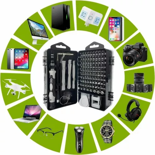 Juego Destornilladores Exacto 115 En 1 Teléfono Notebook