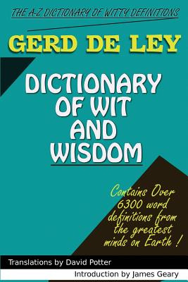 Libro Dictionary Of Wit And Wisdom - De Ley, Gerd