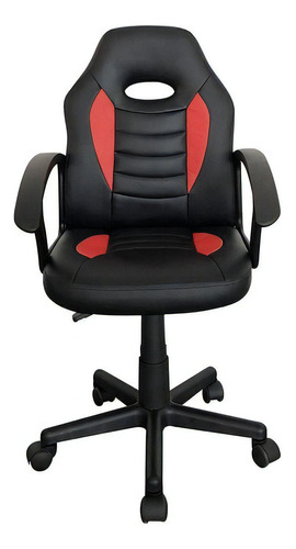 Cadeira Gamer Para Crianças Gt Kids Vermelha - Dpx Cor Preto/vermelho Material Do Estofamento Poliuretano