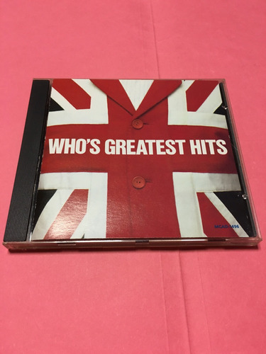 The Who Greatest Hits Cd Importado Usa Mca 1983 Daltrey 