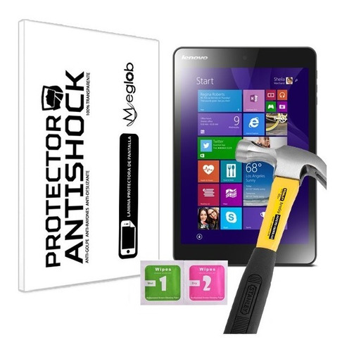 Protector De Pantalla Antishock Tablet Lenovo Miix 3