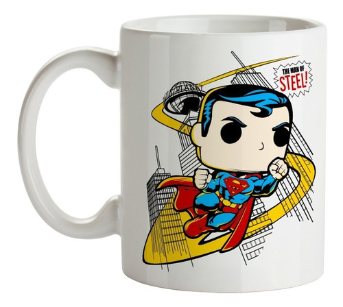 Taza Superman The Man Of Steel Tipo Pop