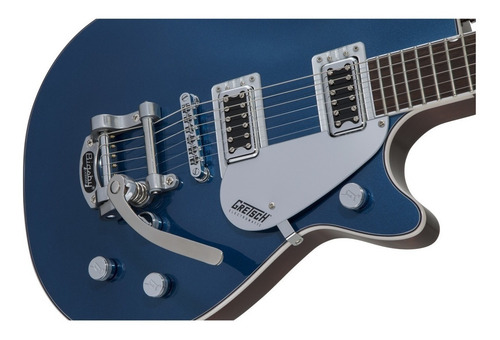 Imagen 5 de 5 de Guitarra eléctrica Gretsch Electromatic G5230T Jet FT de caoba aleutian blue brillante con diapasón de nogal negro