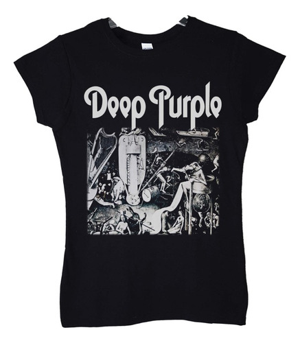 Polera Mujer Deep Purple Album Rock Abominatron