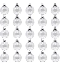 Comprar Chirimbolos Árbol Navidad Transparente Ideal Manualidad 25un