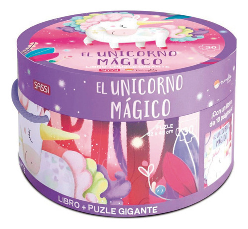 Libro Y Puzzle Unicornio Magico, De Trevisan, I.. Editorial Manolito Books, Tapa Dura, Edición 1 En Español, 2020