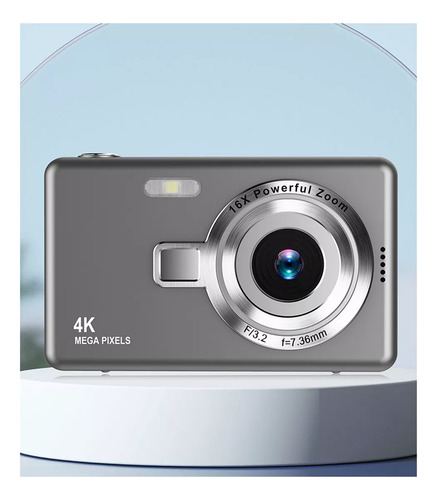 Cámara Digital 4k De 2.4 Pulgadas Con Zoom Óptico De 16x