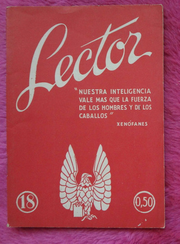 Revista Lector N18 Junio De 1947 Mauriac Mariano Otto
