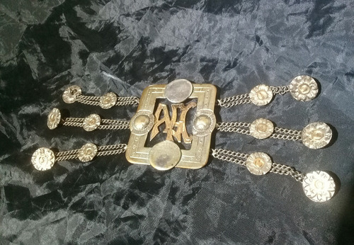 Rastras Antigua Oro Y Plata Y Alpaca (Usado)