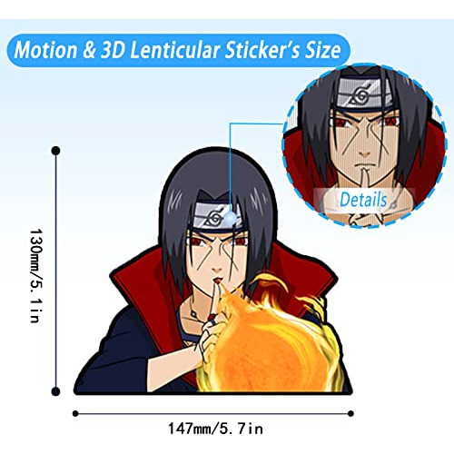 Calcomanías De Anime 3d - Calcomanías De Coche - Calc...