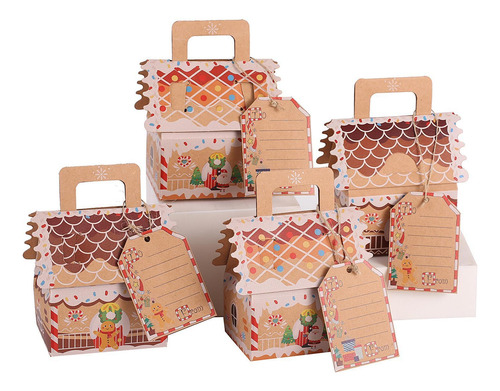 Cajas De Regalo De Lindas Cajas De Galletas Navideña