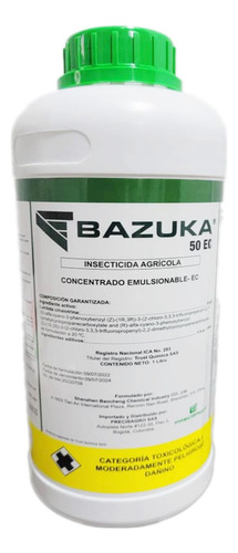 Bazuka 1 Litro Insecticida Mismo Karate