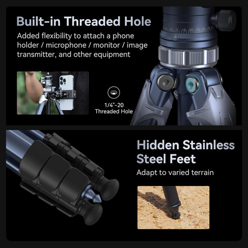 Trípode De Viaje Liviano Smallrig Ap -02, 63 Trípode De Con