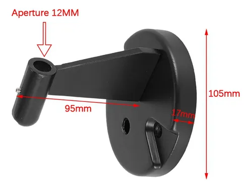 Soporte De Pared Para Brazo De Brazo, Con Placa Redonda Y So