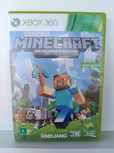 Jogo Minecraft para XBOX 360 (DVD ORIGINAL)