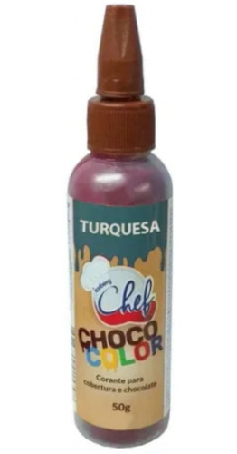 Choco Color Azul Turquesa 50g - 01 Unidade - Iceberg 