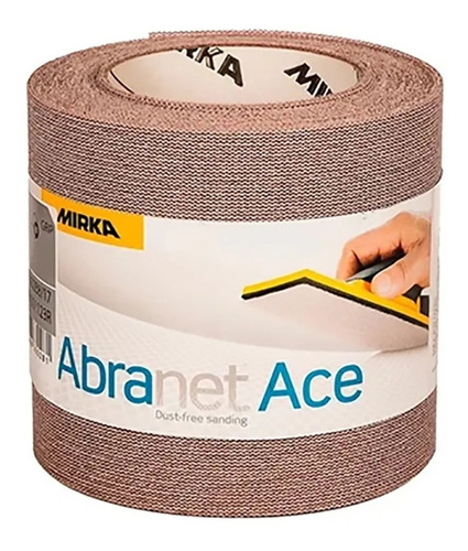 Rolo De Lixa Abranet Ace 115mm X 10mt P/ Tacos - 1un - Mirka