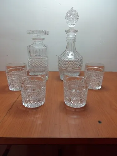 Licorera De Cristal Bohemia (Usado)