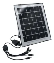Comprar Cargador Panel Solar 6w\u002F6v Para Telefonos Y Radios