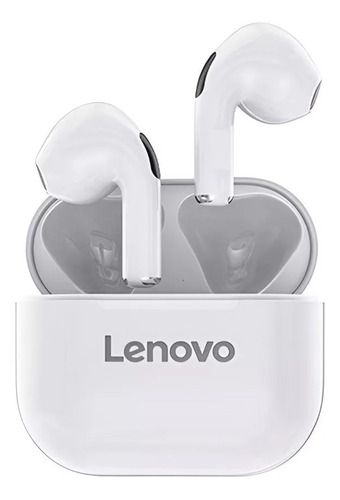 Audifono Inalambrico Lenovo Lp40 Bluetooth 5.0 Blanco