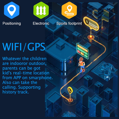 Smart Watch Gps Para Crianças Com Videochamada 4g