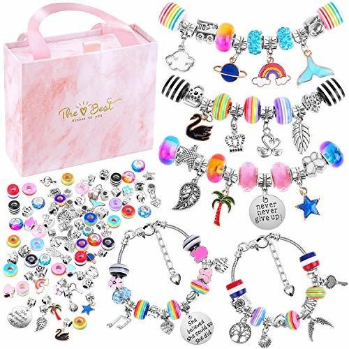 Pulsera Haciendo Juego Para Chicas 85pcs Pulseras Kit C...