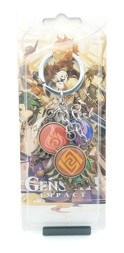 Llavero Genshin Impact M1 Gamer De Colección