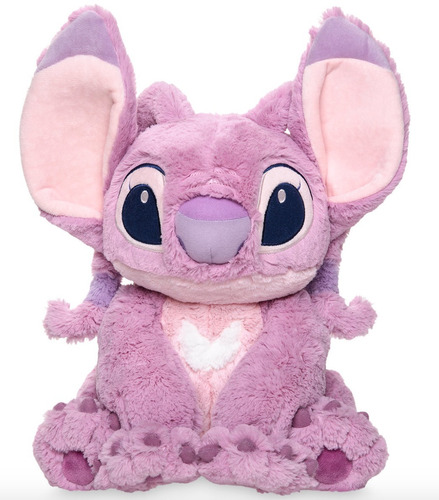 Disney Store Peluche Angel Rosa Lilo & Stitch 100% Original