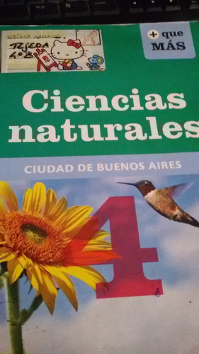 Ciencias Naturales 4 Caba Mas Que Mas Ed. Edelvives