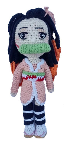 Nezuko Demon Slayer Peluche Amigurumi Kimetsu